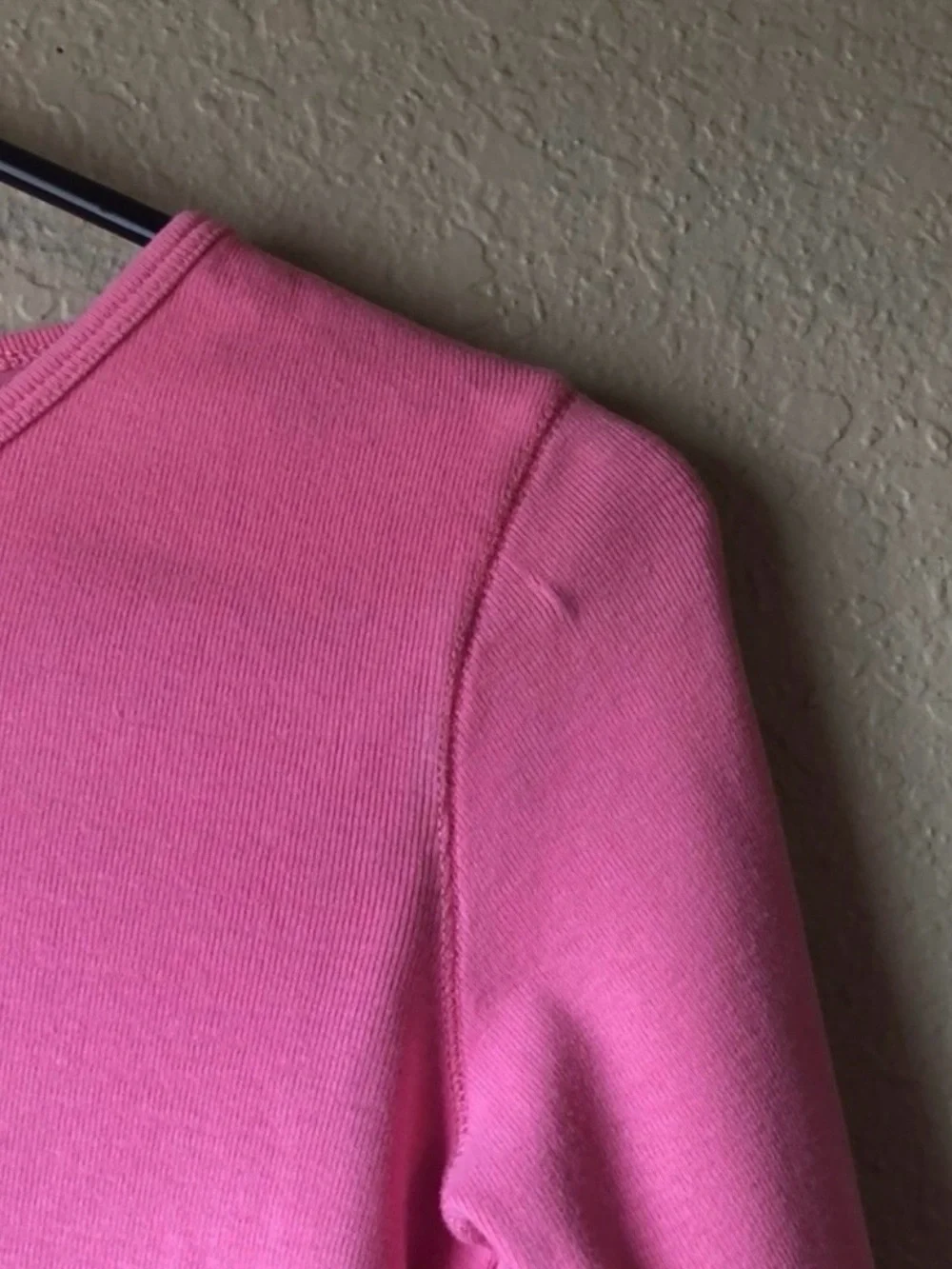 Old Navy Shirt Girls Pink Long Sleeve Crew Neck Tee Shirt Casual Top Girls Large